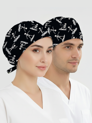 Sliding Souls Patterned Cap (Cotton Lycra Fabric)