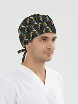 Korsan Desenli Bone (Cotton Likra Kumaş)