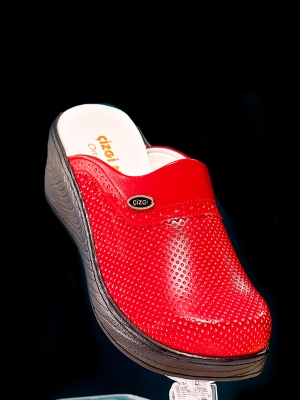 Flowering Women's Doctor Nurse Medical Plus Prestige Patterned Clogs