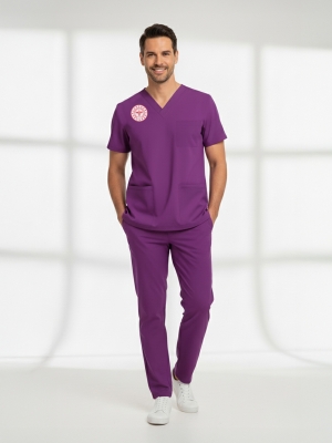 Midwife Scrubs – Stretch Set | Turkey Ministry of Health – 2025 Standard – Byzantium