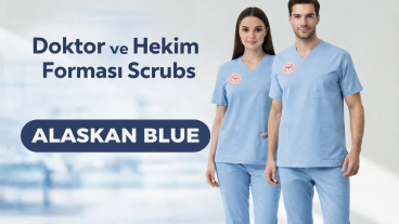 Doktor ve Hekim Forması Scrubs Likralı Takım
