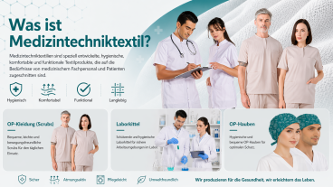 Was ist medizinische Textilie? Eigenschaften und Anwendungsbereiche