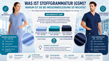 Was ist Stoffgewicht? Warum ist es bei medizinischer Kleidung wichtig?