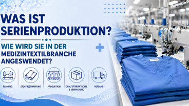 Was ist Serienproduktion? Wie wird sie in medizinischen Textilien angewendet?