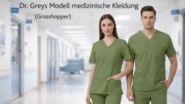 Bedeutung der Farbe Grasshopper und Natürlichkeit in der medizinischen Kleidung