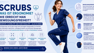 Was ist die Ergonomie von Scrubs? Wie wird Bewegungsfreiheit erreicht?