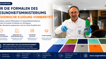 Çizgi Medical ist für die Uniformen des Gesundheitsministeriums bereit