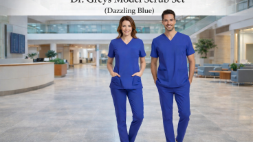 The Meaning of Dazzling Blue and Energetic Professionalism in Medical Wear