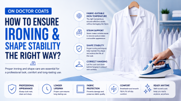 How Is Ironing and Shape Stability Maintained in Doctor Coats?