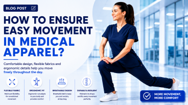 How Is Ease of Movement Achieved in Medical Clothing?