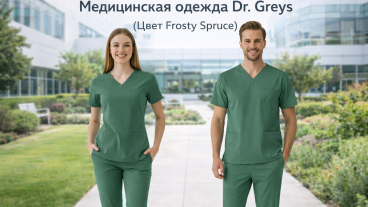 Значение цвета Frosty Spruce и свежесть в медицинской одежде