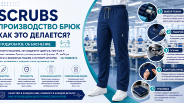 Как производятся брюки scrubs? Подробное объяснение