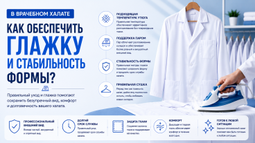 Как Обеспечиваются Глажка и Стабильность Формы Медицинских Халатов?
