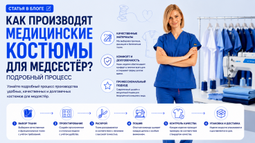 Как Производятся Униформы Для Медсестёр? Подробный Процесс