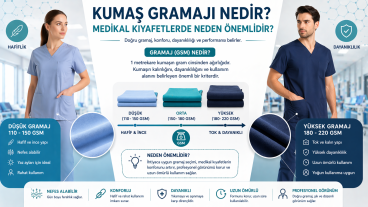 Kumaş Gramajı Nedir? Medikal Kıyafetlerde Neden Önemlidir?