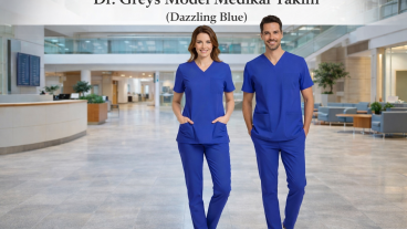 Dazzling Blue Rengin Anlamı ve Medikal Giyimde Enerjik Profesyonellik