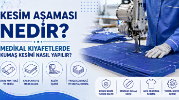 Kesim Aşaması Nedir? Medikal Kıyafetlerde Kumaş Kesimi Nasıl Yapılır?