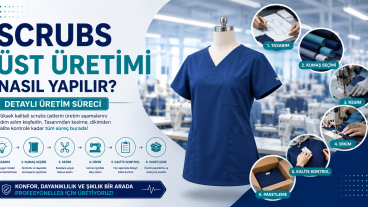 Scrubs Üst Üretimi Nasıl Yapılır? Detaylı Üretim Süreci