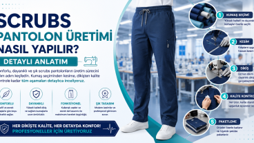 Scrubs Pantolon Üretimi Nasıl Yapılır? Detaylı Anlatım