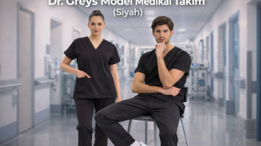 Black Dr. Greys Medical Scrubs Set: The Power of Black and Professional Elegance
