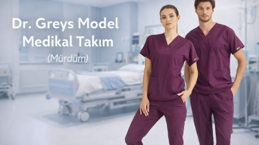 The Meaning of the Plum Color and Features of the Plum Dr. Greys Medical Scrubs Set