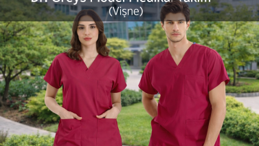 Cherry Red Dr. Greys Medical Scrubs Set: The Color of Strength, Elegance, and Professionalism