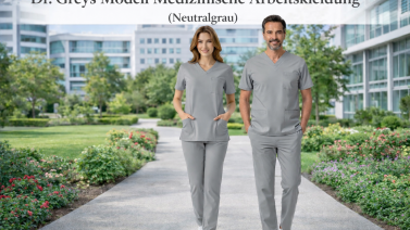 Die Bedeutung von Neutral Gray und zeitlose Professionalität in der medizinischen Kleidung
