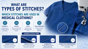 What Are Stitch Types? Which Stitches Are Used in Medical Clothing?