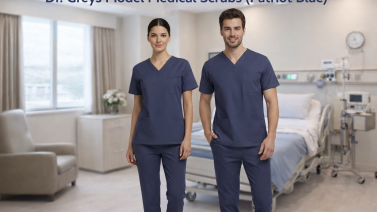 Patriot Blue Scrubs: The Color of Trust, Authority and Professionalism