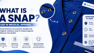 What Is a Snap Button? Its Use in Medical Clothing