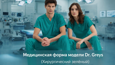 Хирургические зелёные скрабы: цвет спокойствия, концентрации и доверия