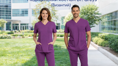 Значение цвета Byzantium и престиж в медицинской одежде