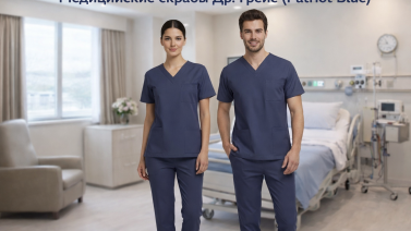 Скрабы Patriot Blue: цвет доверия, авторитета и профессионализма