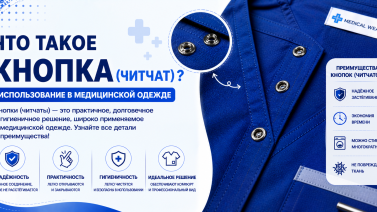 Что такое кнопка? Использование в медицинской одежде