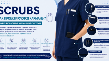 Как проектируются карманы scrubs? Функциональные карманные системы