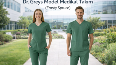 Frosty Spruce Rengin Anlamı ve Medikal Giyimde Ferahlık