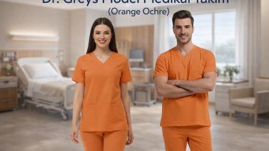 Orange Ochre Rengin Anlamı ve Medikal Giyimde Sıcak Doğallık
