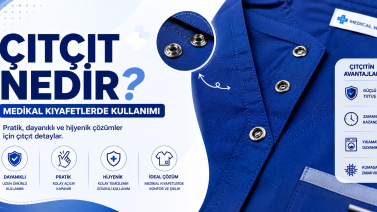 Çıtçıt Nedir? Medikal Kıyafetlerde Kullanımı