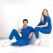 Royal Blue Jogger Doctor Nurse Medical Scrubs Set Luxury Lycra Fabric