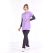 Lilac Greys Tunic Length Modest Doctor Nurse Medical Scrubs Top Luxury Lycra Fabric