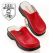 Red Women's Doctor Nurse Medical Classic Perforated Clogs