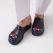 Navy Blue Women's Doctor Nurse Medical VivaNakış Embroidered Clogs
