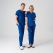 Royal Blue Dr. Greys Doctor Nurse Medical Scrubs Set Best Lycra Fabric