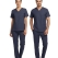 Patriot Blue Dr. Greys Medical Scrubs Set – Luxury Stretch Fabric