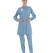 Alaskan Blue Modest Medical Scrubs Set for Female Doctors – Stretch Fabric