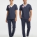 Head Nurse Scrubs – Stretch Set | Turkey Ministry of Health – 2025 Standard – Patriot Blue