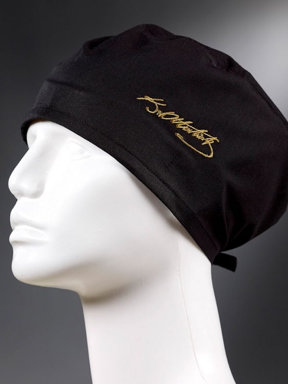 Kemal Atatürk İmzalı Siyah Nakışlı Klasik Boneler