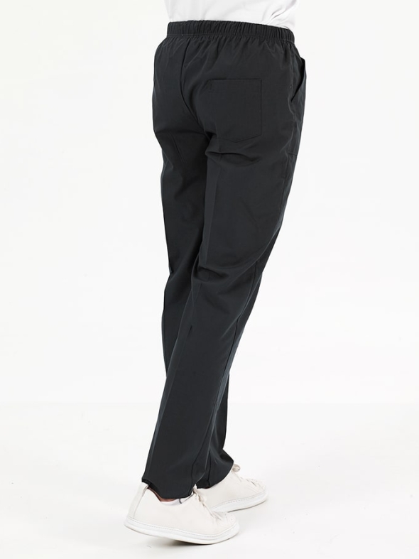 Siyah Dr. Greys Doktor Hemşire Pantolonu (Tek Alt) Terikoton Kumaş