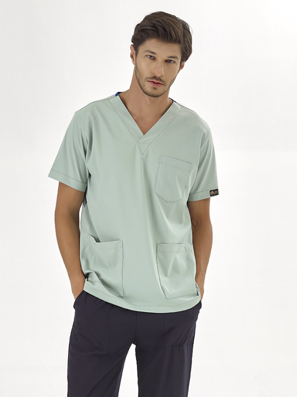 Mintgrünes Silva Luxus-Elastik-Oberteil