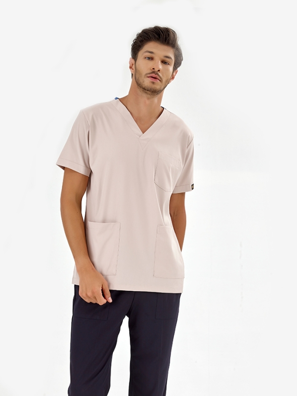 Krem  Lüks Likralı Kumaş (XXL)